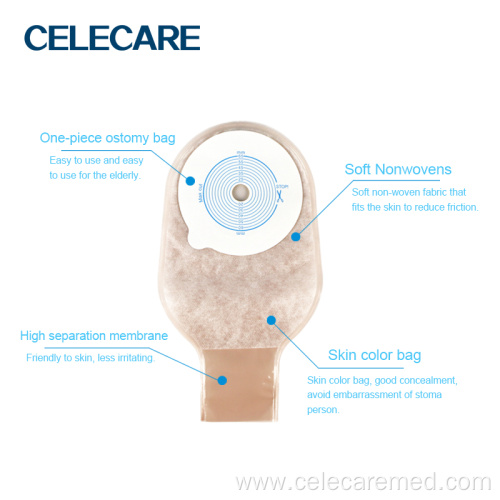 CELECARE Colostomy One-Piece Stoma Disposal Ostomy Bags